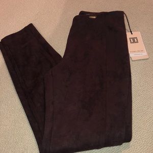 Ivanka Trump, Suede Leggings